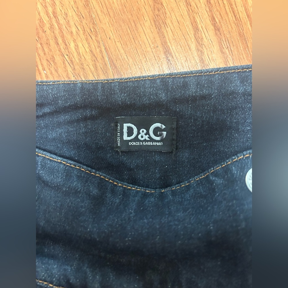 Dolce & Gabbana slight flare denim pants - Picture 5 of 5